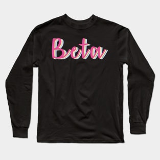 Beta Long Sleeve T-Shirt